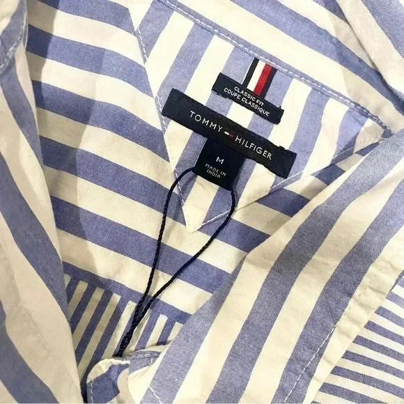 CLASSIC Fit Shirt StrippedTommy Hilfiger - Picture 2 of 6